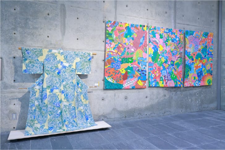 "Eyes, nose, mouth, me"