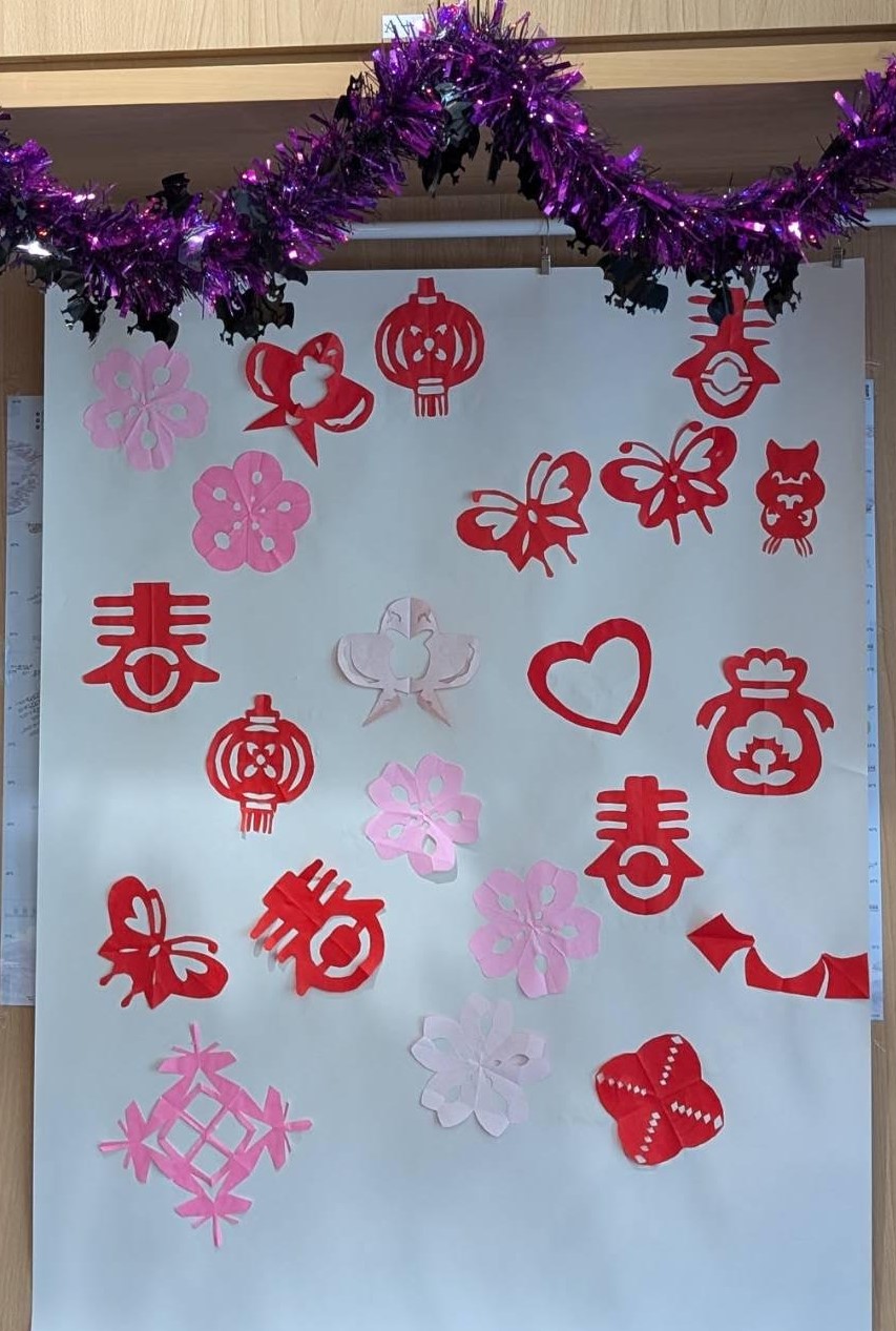 Paper cutting works