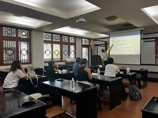 Scenes from the class